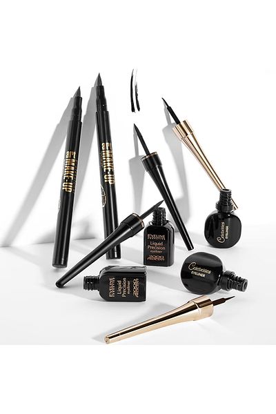 Eveline Cosmetics Celebrities Widelash Ultra - Precision Black Eyeliner