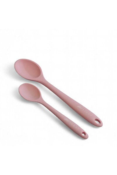 Gead 20-28cm Heat Resistant Silicone Set of 2 Spoon