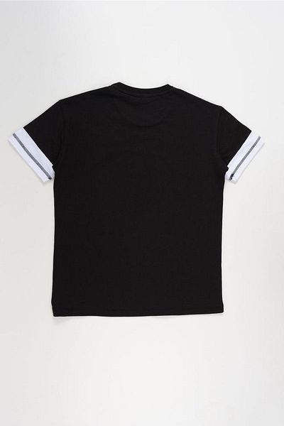 Doctor junior Tricou negru Comfort Fit pentru baieti - Imprimat si accesoriu