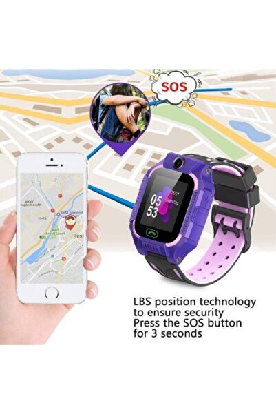 EKMEKTEKNEM 2024 Model Akıllı Çocuk Saati Konum Takipli Sim Kart Girişli Lbs ...