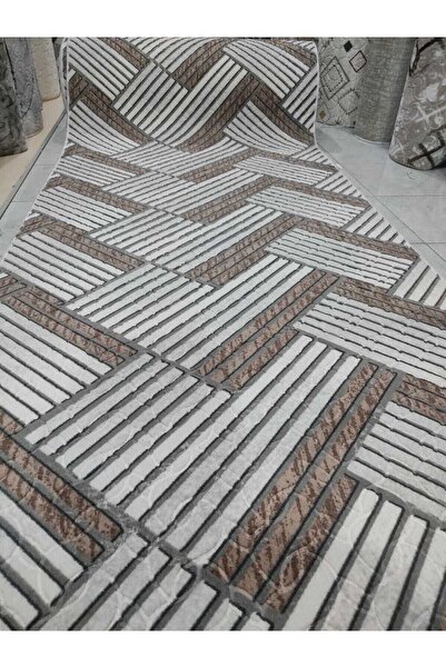 Merinos MERİNOS KAYMAZ TABAN KEÇELİ ODA SALON KORİDOR MUTFAK HALI YOLLUK KAHV...