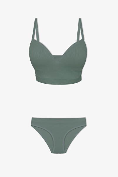 koza iç giyim Costum de sutien cu jumătate de căptușeală pentru femei