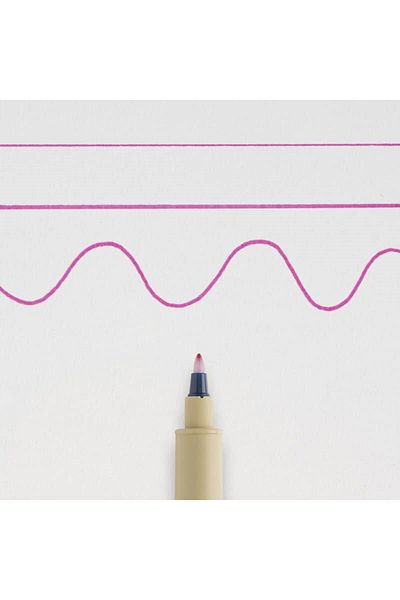 Sakura Pigma Micron PN - Unbreakable Flexible Pen, Nib Writing and Drawing - Pink