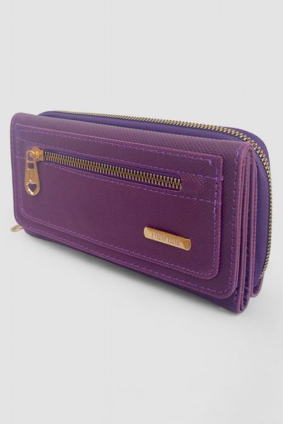 Lederax Women's Faux Leather Hand Wallet with Phone Compartment