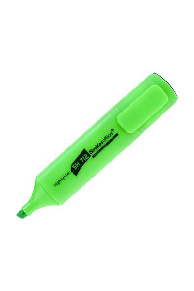 Scrikss NEON GREEN Highlighter - SH712 5 Pieces