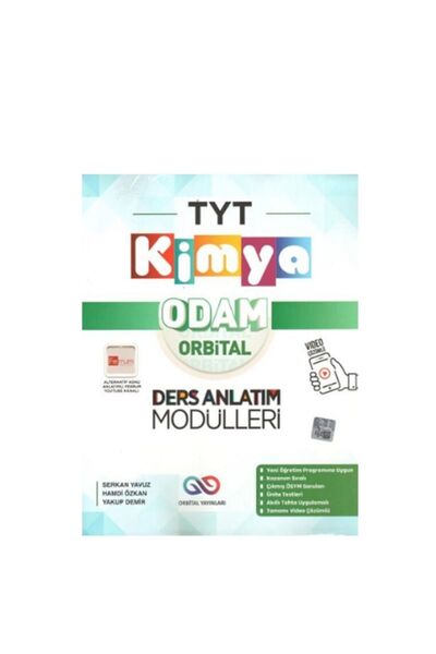 Orbital Yayınları Orbital YKS TYT Kimya Odam Orbital Ders Anlatım Modülleri