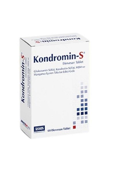 Assos Kondromin-s ContaininG Msm and Minerals - 60 Effervescent Tablets Food Supplement