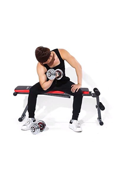 Leyaton Prime Egzersiz Mekik Ağırlık Bench Sehpası Katlanabilir Ayarlanabilir