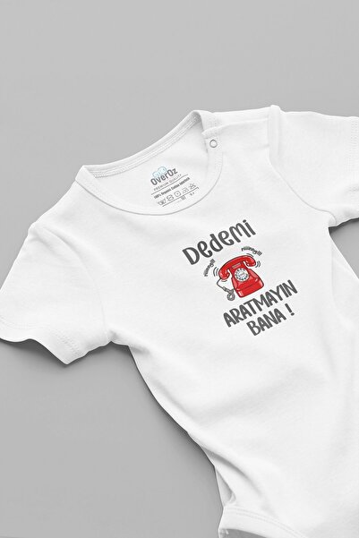 Overoz Organic 100% Cotton Don't Make My Grandfather Look For Me Printed Baby...