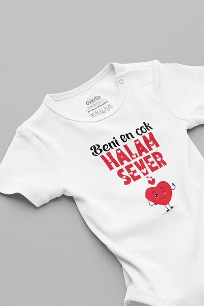 Overoz بدلة أطفال مصنوعة من القطن العضوي بنسبة 100% - بدلة قفز مطبوعة من Hala...