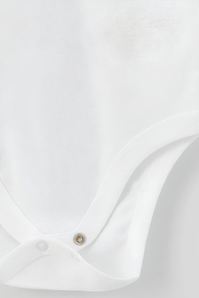 Overoz Organic 100% Cotton Happy Birthday Dad 2-Piece Baby Bodysuit Set Badi Snap Fastener Bodysuit Double Pack 5002-5264