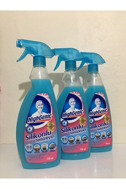 Highgenic Highenic Silikonlu Temizleyici 750 Ml 3 Adet