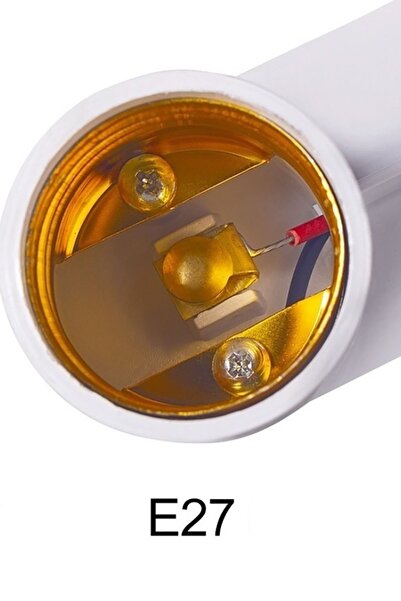 TechnoStation E27 3Lü Duy Çoğaltıcı - Lamba Duy Çoklayıcı - E 27 3 In 1 Ampul Duy Çoğaltma Studio Lamp