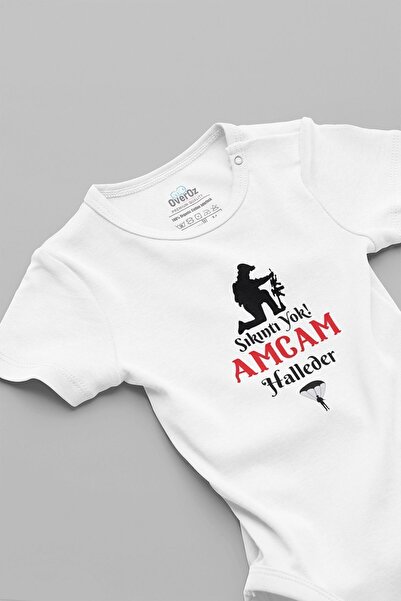 Overoz بدلة أطفال مصنوعة من القطن العضوي بنسبة 100% بدون مشكلة - بأكمام قصيرة...