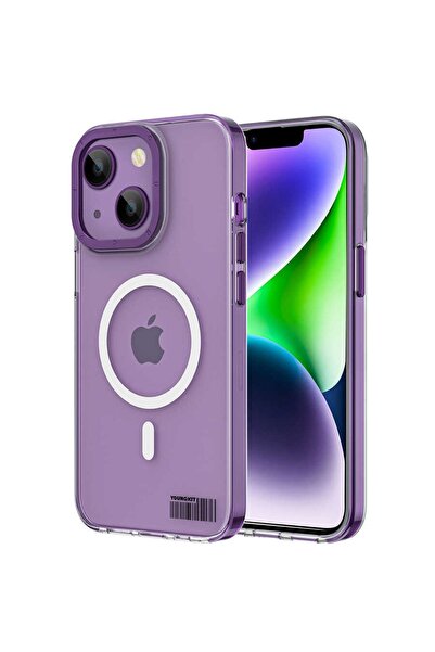 Youngkit Iphone 14 Plus Kılıf Magsafe Şarj Özellikli Coloured Glaze Serisi Kapak
