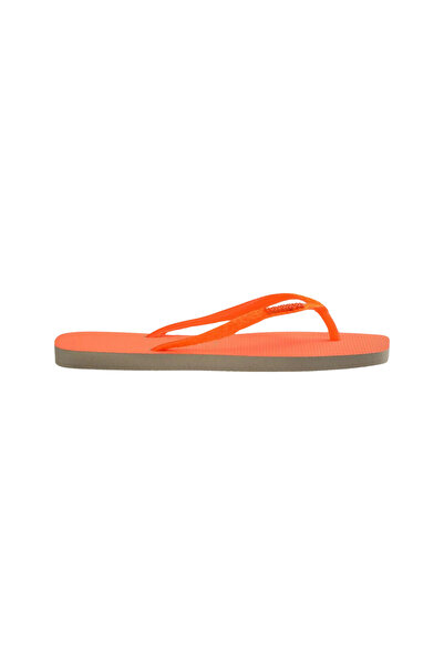 Havaianas Neon Orange Glitter Women's Slippers - 4148927 -9897