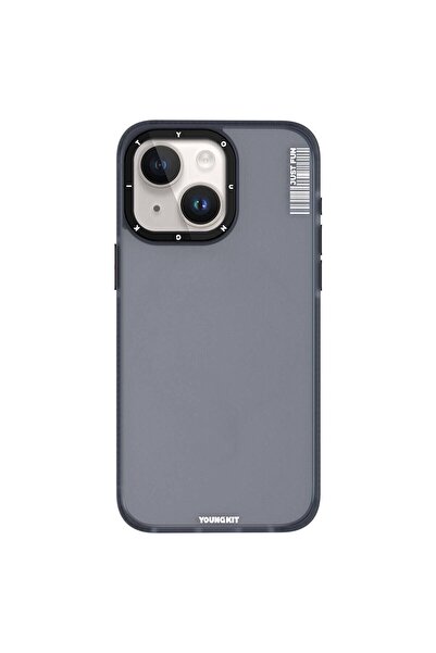 Youngkit iPhone 15 Uyumlu Kılıf Buzlu Mat Tasarım Youngkit Colored Sand Seris...
