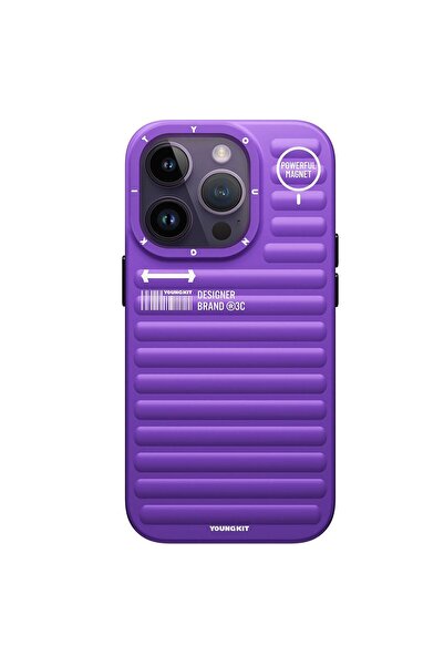 Youngkit iPhone 14 Pro Uyumlu Kılıf Mat Renkli Tasarım YoungKit Original Seri...