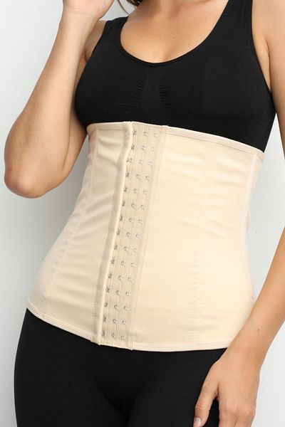 AVENNİES Strapless Latex Corset Instantly Slimming 2 Sizes Postpartum Anti-Sagging Waist and Belly Firming