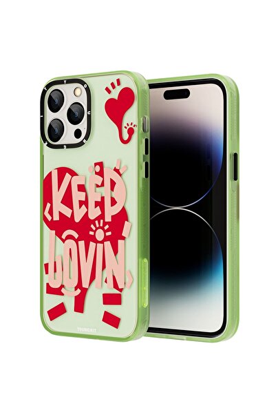 Youngkit Iphone 14 Pro Max Uyumlu Kılıf Mutlu Mod Figürlü Happy Mood Serisi K...