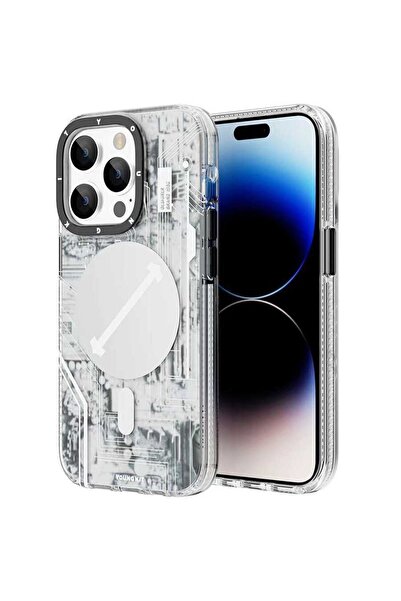 Youngkit Iphone 14 Pro Kılıf Magsafe Şarj Özellikli Technology Serisi Kapak