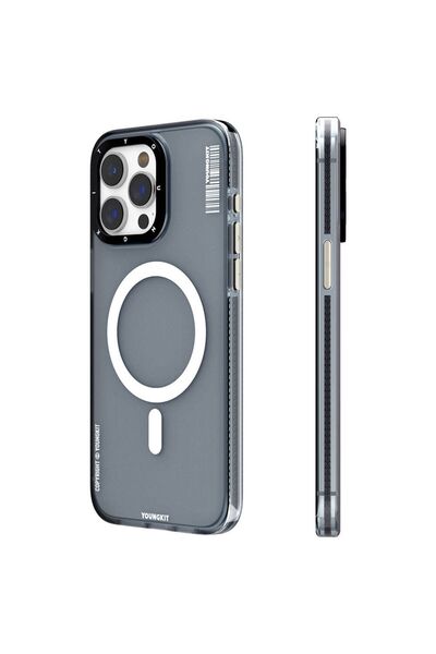 Youngkit iPhone 15 Pro Uyumlu Kılıf Magsafe Şarj Özellikli Youngkit Jiansha S...