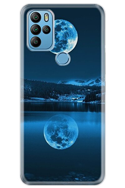 General Mobile Gm 21 Pro Uyumlu Kılıf Silikon Telefon Kabı Kapak - Dolunay Deniz