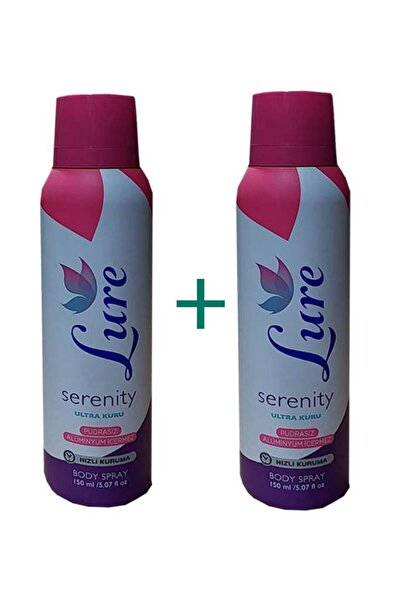 LURE Deodorant Bayan Serenity 150 Ml 2 Li