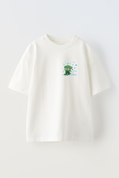 THEWERT تي شيرت قطني كبير الحجم مطبوع عليه مومياء بيضاء للجنسين