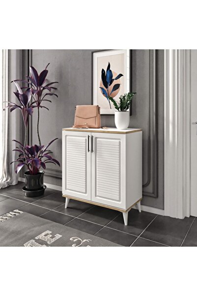 Baby Darling Flower 4 Bölmeli Ayakkabılık %100 Mdf