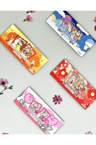 Kağıt Gemi Dükkan Cute Girl Orange Cover Post-it / Index Sticker / Index / Sticky Note