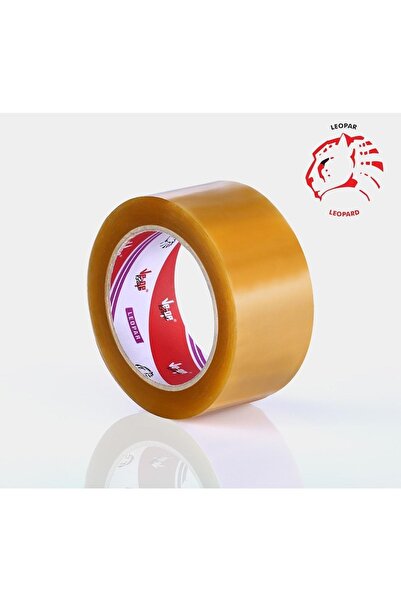 Ve-ge Ve-ge Leopar Doğal Kauçuk 45x100m Koli Bandı (6 Adet)