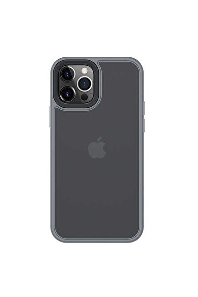Benks Iphone 12 Kılıf Arkası Mat Buzlu Hybrid Kapak