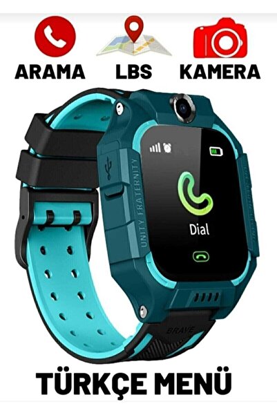 EKMEKTEKNEM Z10 Sim Kart Girişli Akıllı Çocuk Takip Saati Uzaktan Dinleme Öze...
