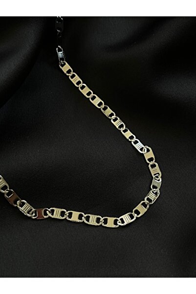 ROYKA Steel Silver Chain Necklace