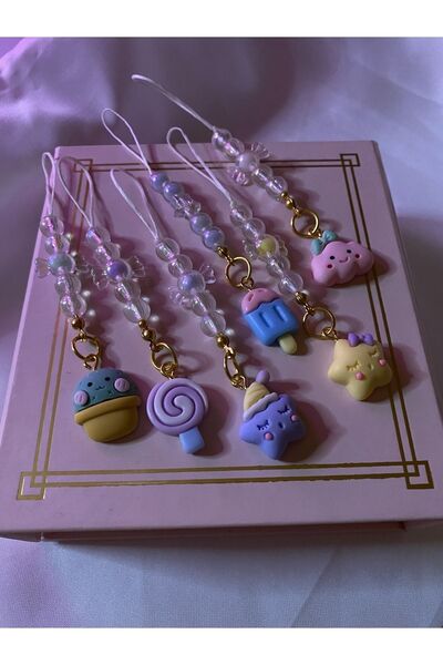TATLIŞ Cute figures phone charm.1 piece