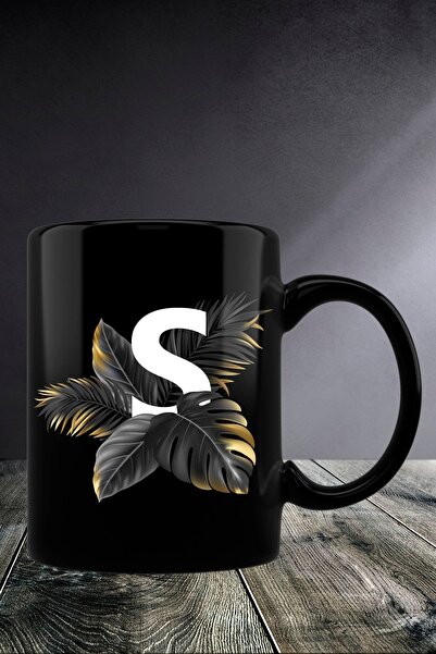 yhfoto كوب ذو وجهين بأحرف سوداء - Sk126