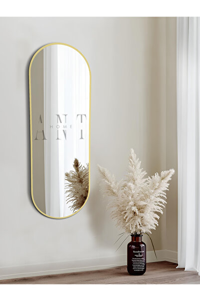 ant home Model Alfa Dekoratif Ayna Duvar Aynası Konsol Aynası Mdf Elips Ayna ...