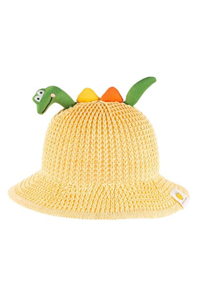 MİNİKO KİDS Дівчача солом'яна капелюшок з фігуркою - KİTTİ 24720-05