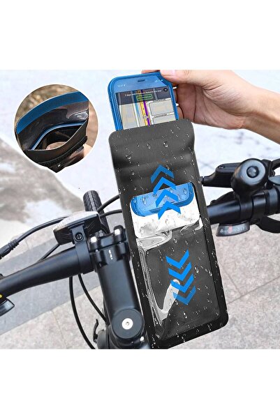 Go-Des Bisiklet ve Motosiklet Telefon Tutucu Go Des GD-HD907 Su Geçirmez Tasarımlı