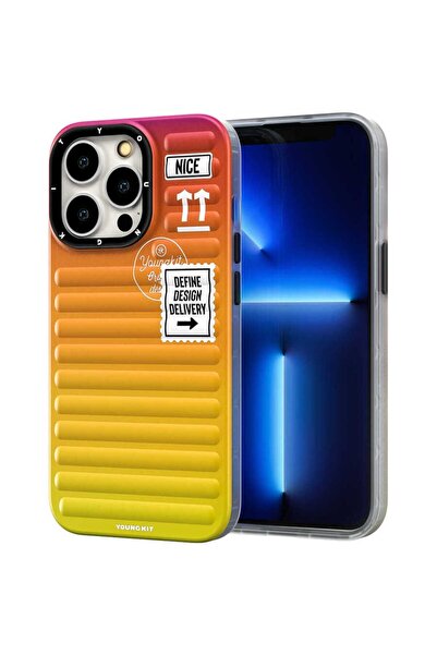 Youngkit iPhone 14 Pro Max Uyumlu Kılıf YoungKit The Secret Color Serisi Kapak