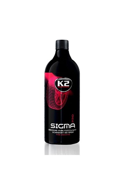 K2 SIGMA PRO D1101 Διάλυμα Γυαλίσματος & Σκούρυνσης Ελαστικών, 1000 ml