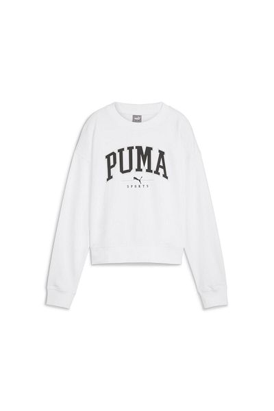 Puma Λευκό φούτερ PUMA SQUAD TR - 68249302   Γυναίκα