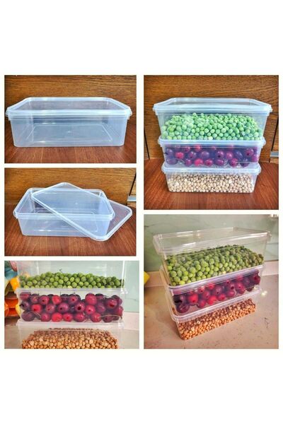 ORAK EV GEREÇLERİ طقم تخزين ديب فريزر سعة 1.75 لتر 5 قطع