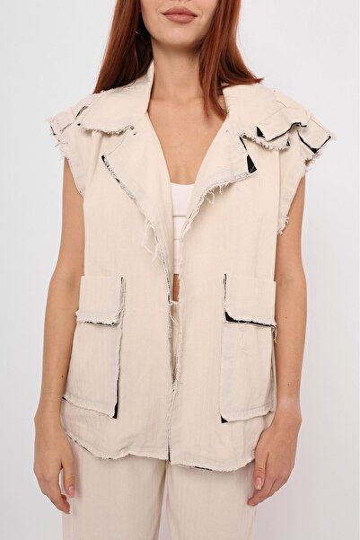 ARL MODA Women's Summer Vest with Pockets
