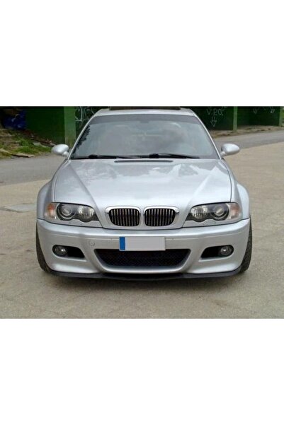 OTO H.İ.T. BMW E46 BABYFACE UYUMLU ÖN TAMPON EKİ CUPRA LİP MAT SİYAH BODY KİT