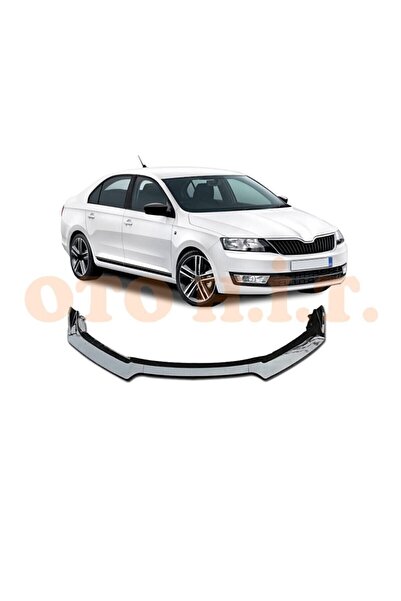 OTO H.İ.T. Skoda Rapid Uyumlu Esnek Ayarlanabilir 3 Parça Kanatlı Piano Black...