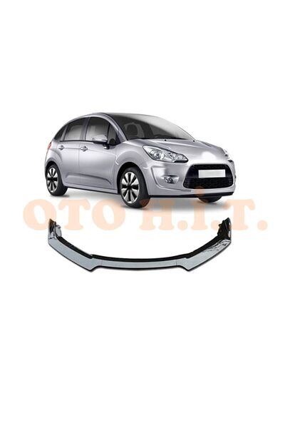 OTO H.İ.T. Citroen C3 2010-2015 Uyumlu Esnek Ayarlanabilir 3 Parça Kanatlı Pi...
