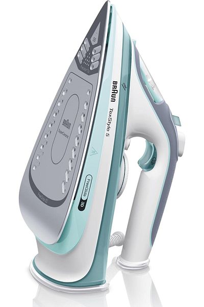 Braun FreeStyle 5 Steam Iron FreeGlide 3D, Precision Tip, Self-Clean, Anti-Drip, Easy Refill -SI5017
