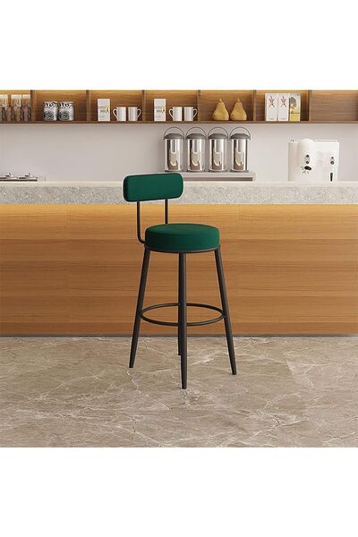 J&S QUALİTY Montaj gerektirmez 85 cm bar sandalyesi